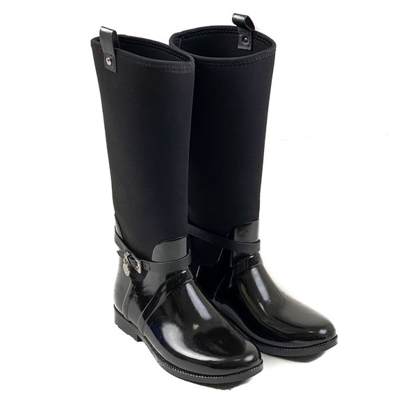 michael kors stretch rain boots